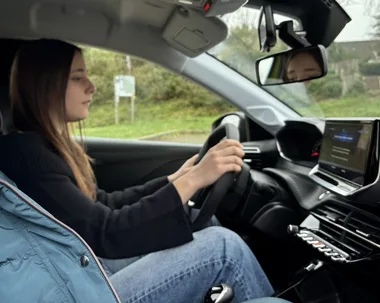 Conduite manuelle boite